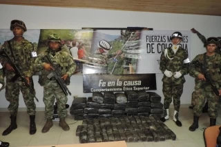 En el área rural de Puerto Carreño, departamento del Vichada el Ejército incauto 225 kilogramos de la sustancia sicotrópicas.